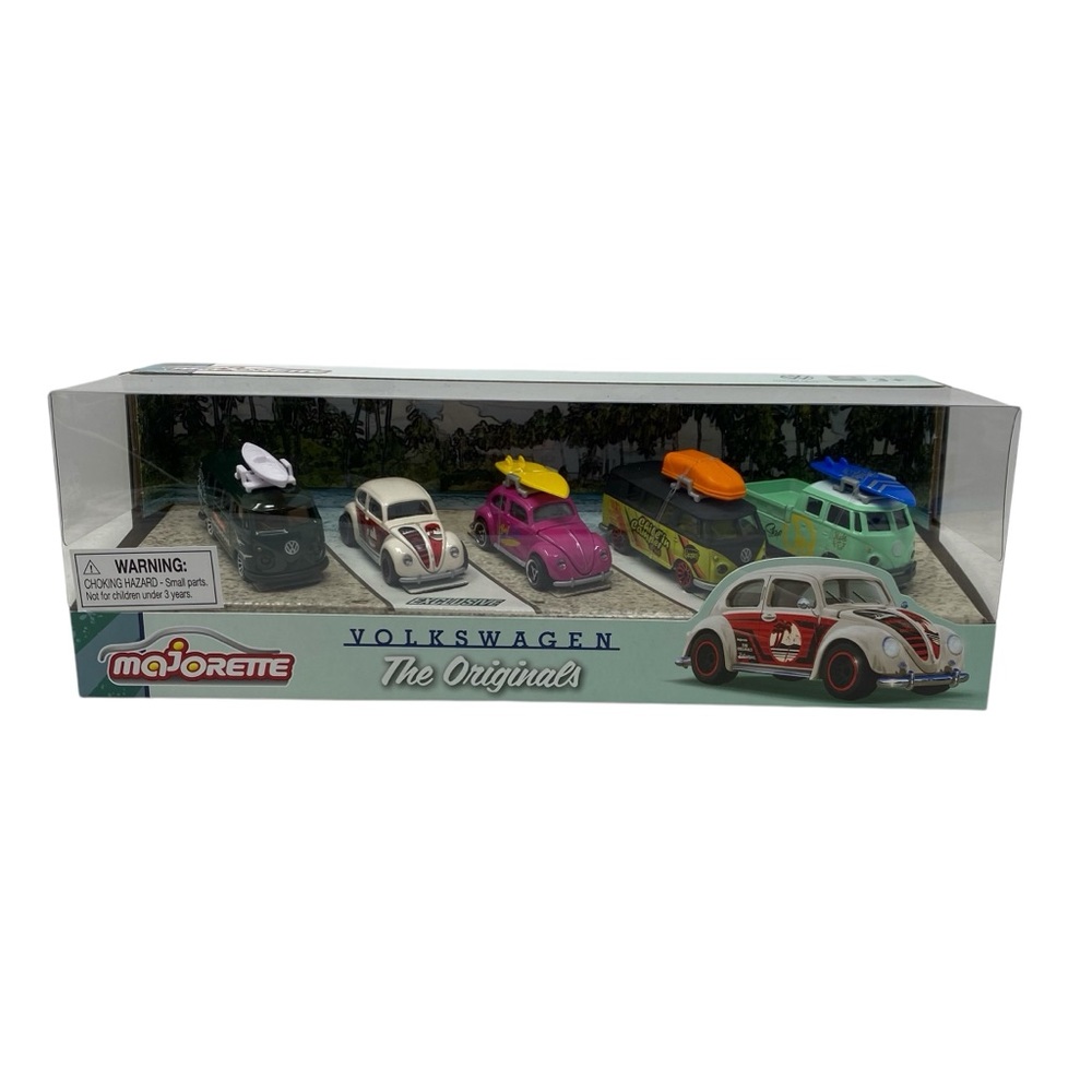 Majorette Volkswagen The Originals Set 5 Cars Exclusive NEW